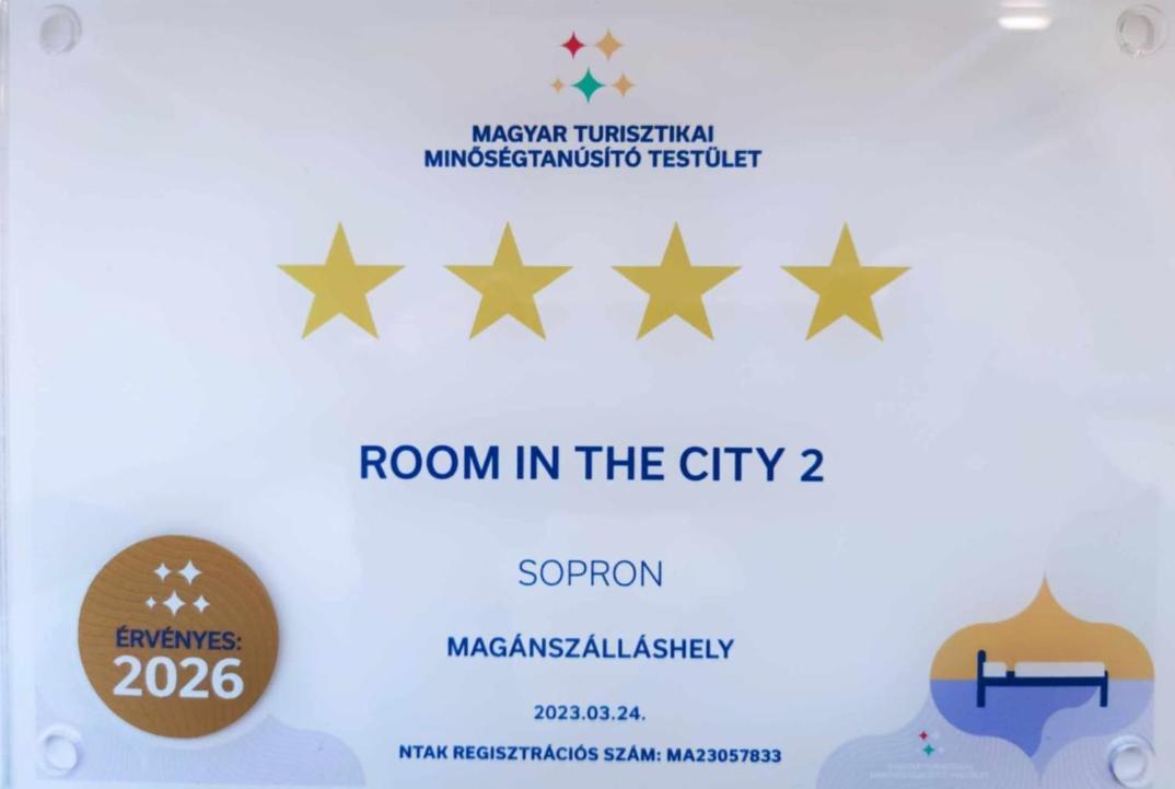 Room In The City 2 Шопрон Экстерьер фото
